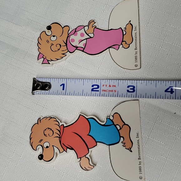 VTG Berenstain Bears 1989 Paper Dolls Cutouts Set of 8 Different Characters - Picture 10 of 15